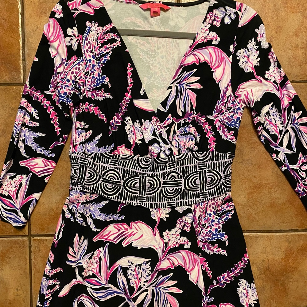 Lilly Pulitzer Fleuris Midi Dress Medium - Picture 3 of 10